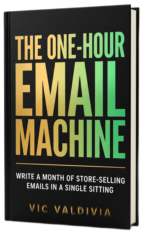 The One-Hour Email Machine — Write a Month of Store-Selling Emails in a Single Sitting
